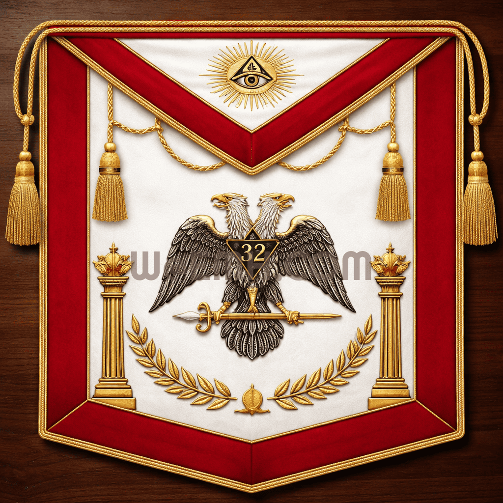 30th Degree Knight Kadosh Apron — Council of Kadosh