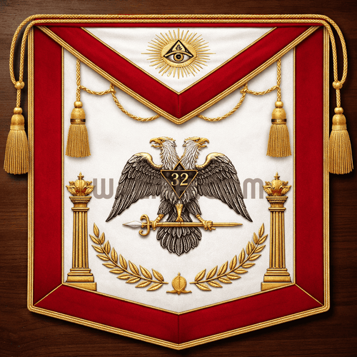 30th Degree Knight Kadosh Apron — Council of Kadosh