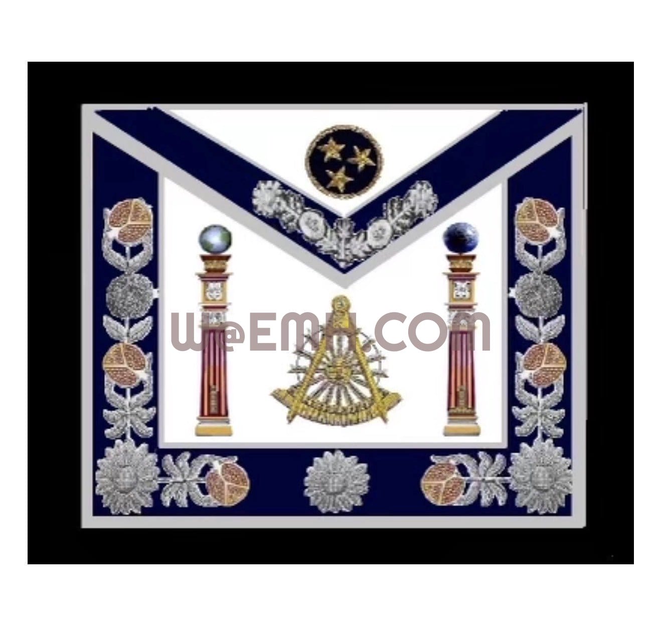 Bespoke 3D Pillowed Lodge Officer Apron – Nevada