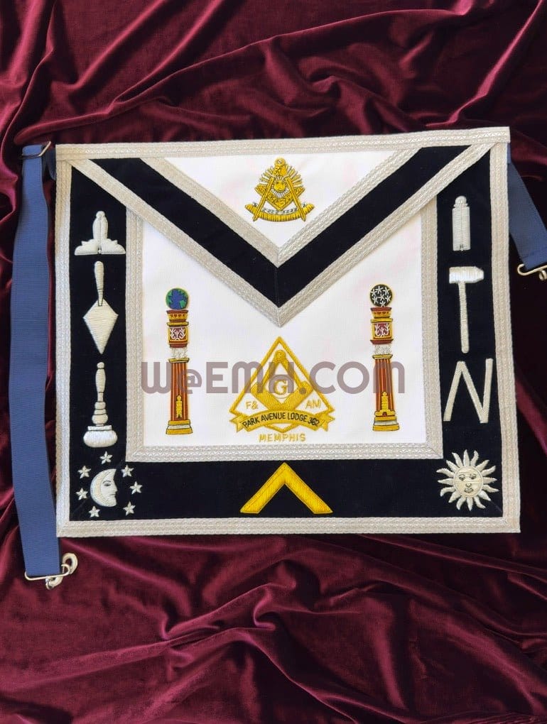 Historian Lodge Apron — Pahrump Lodge No. 54