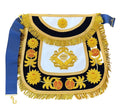 Custom Designed Embroidered Master Mason Apron with Carry Case