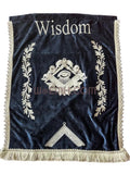 Masonic Station Cloths — Master's, Senior & Junior Warden Set