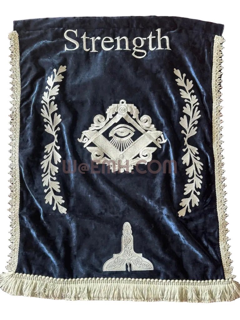 Masonic Station Cloths — Master's, Senior & Junior Warden Set