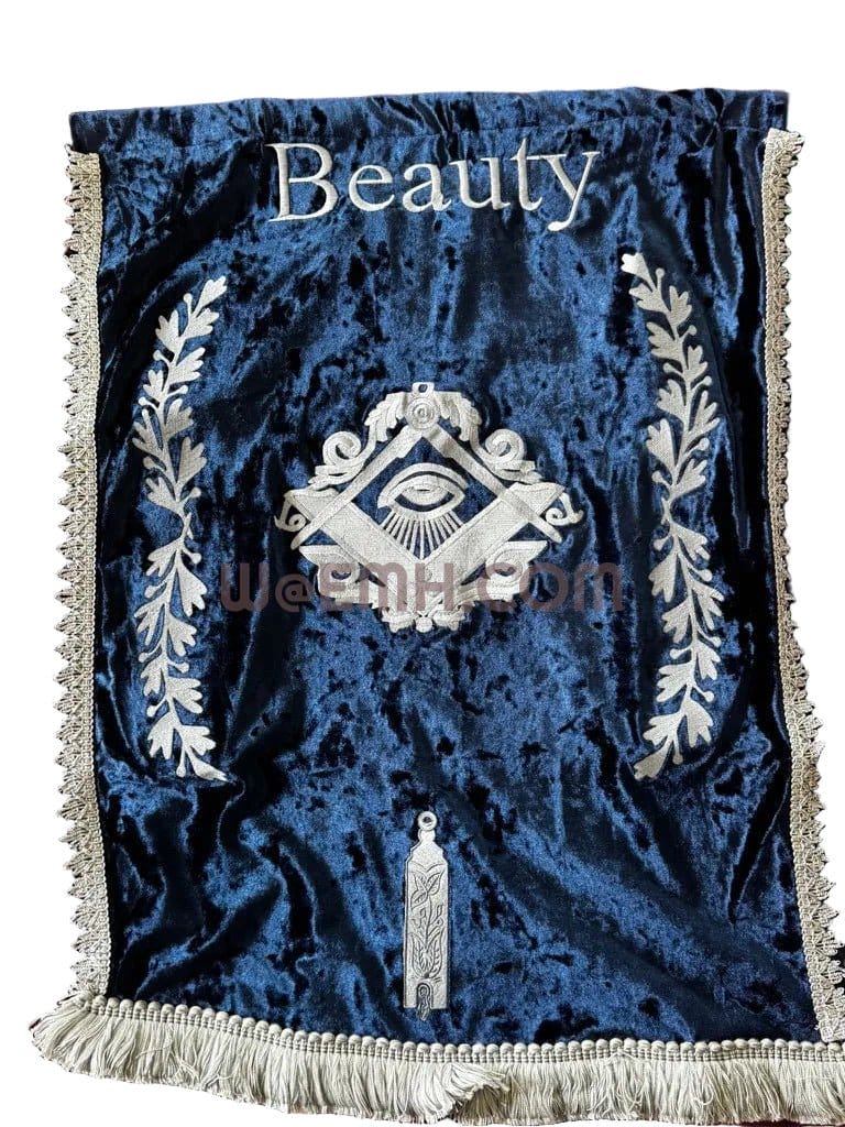 Masonic Station Cloths — Master's, Senior & Junior Warden Set