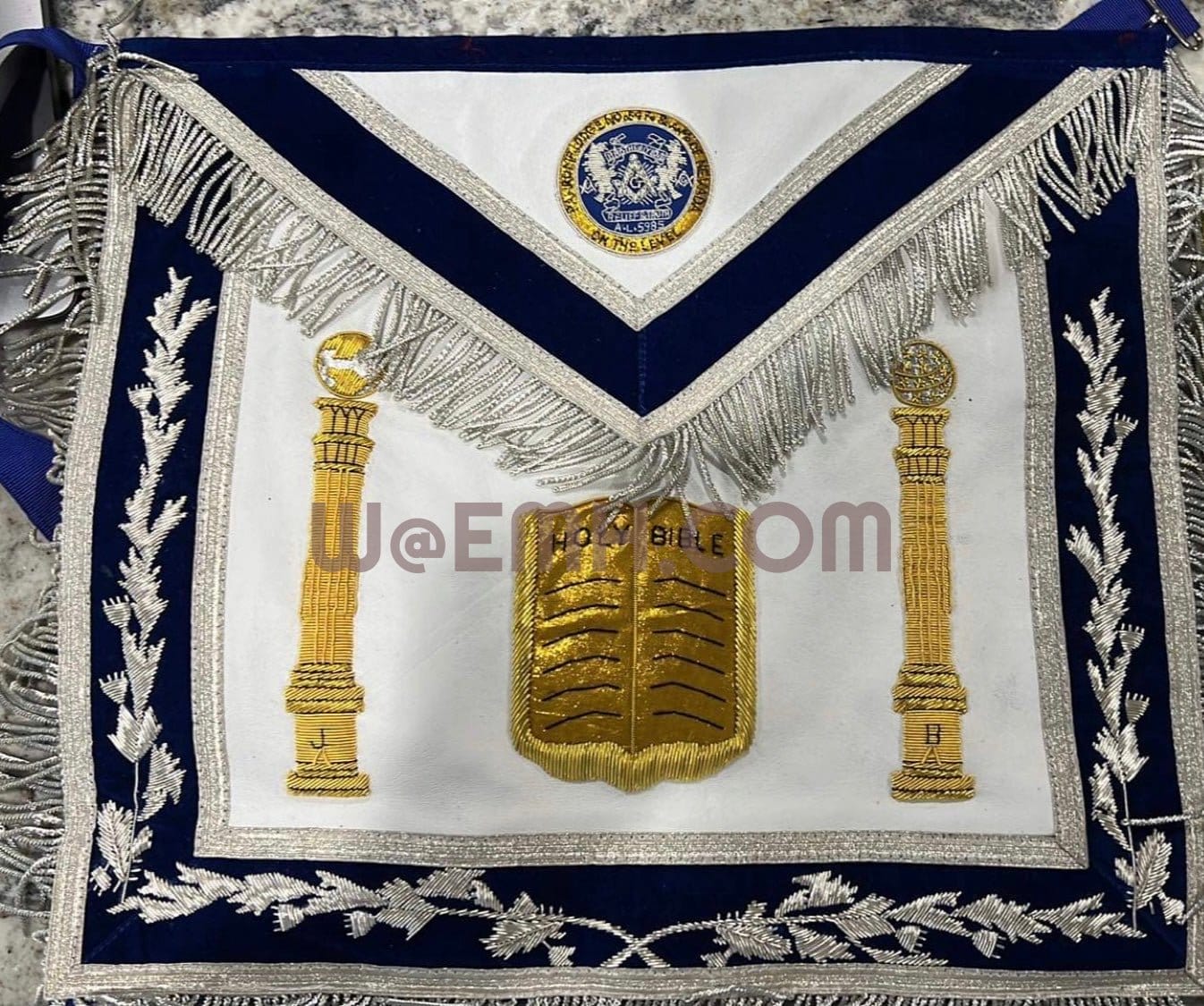 Bespoke 3D Pillowed Lodge Officer Apron – Nevada