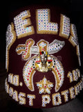 Shriner Quad Jeweled Fez