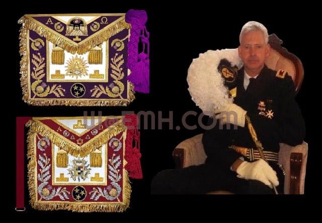 Past Thrice Illustrious Master Apron