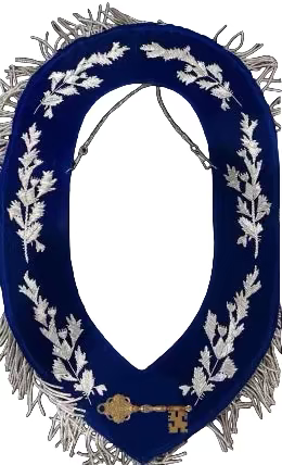 Masonic Lodge Officer Collar — Custom Regalia