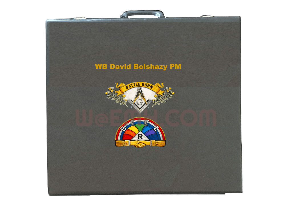 Embroidered Leather Leather Case