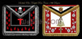 18th Degree Knight Rose Croix Apron — Chapter of Rose Croix