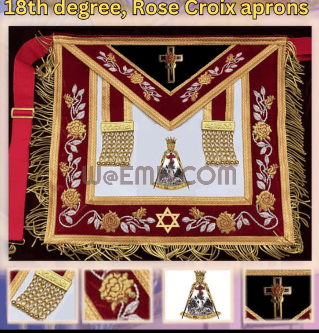 30th Degree Knight Kadosh Apron — Council of Kadosh