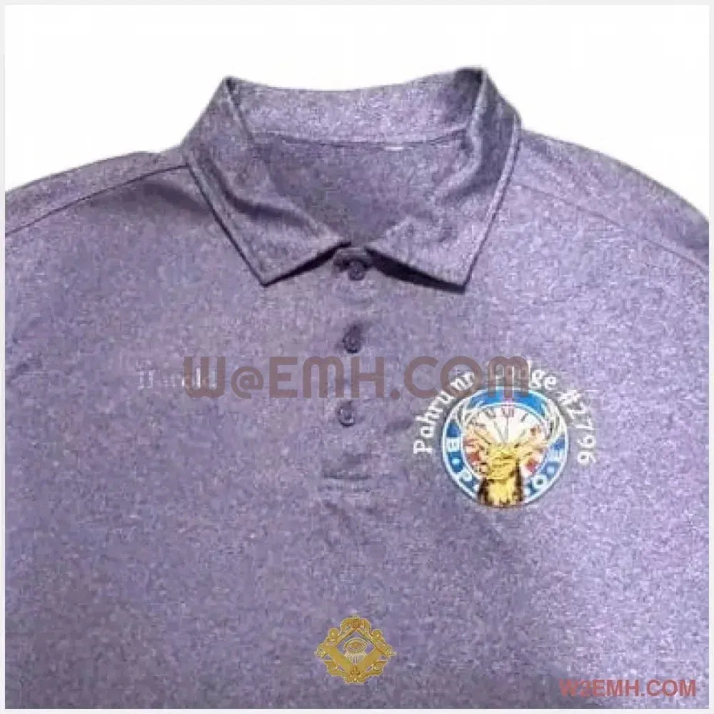 BPOE Elk’s Custom Embroidered Polo Shirt - Apparel