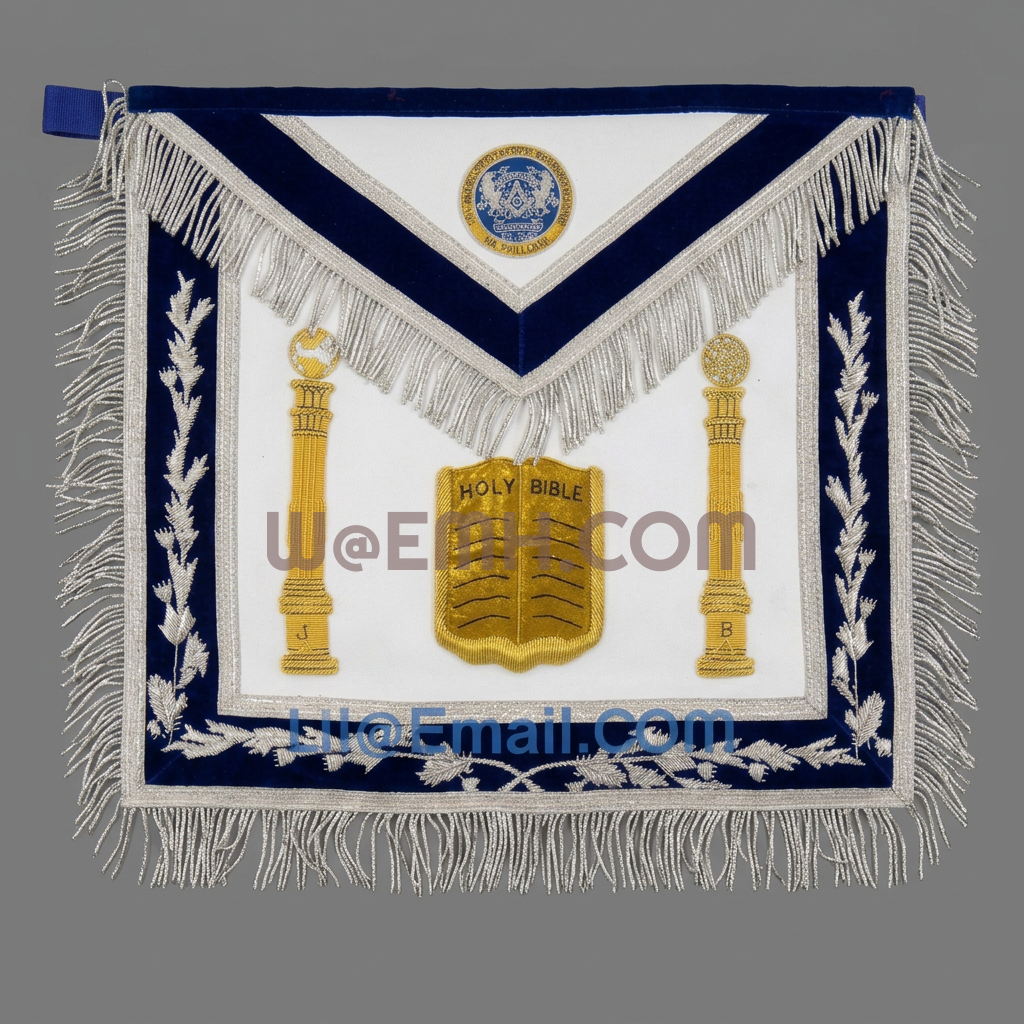 Centered Nevada apron on medium-grey background