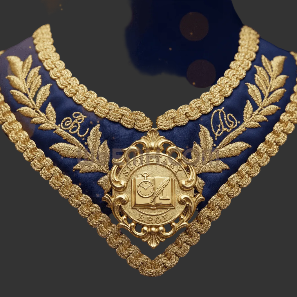 Elks Secretary Collar Macro