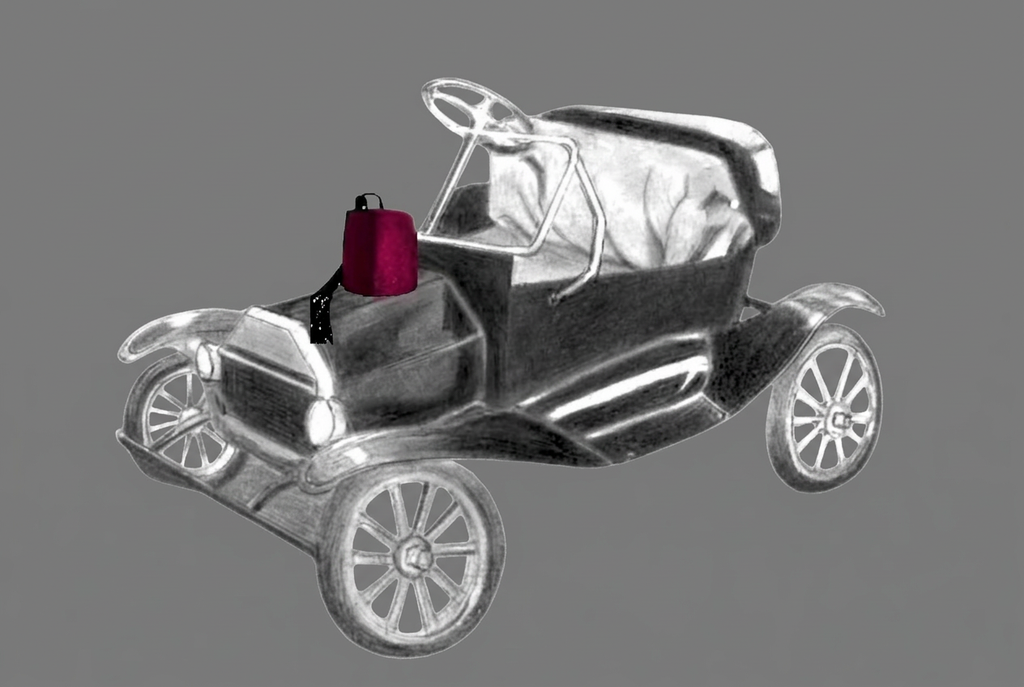 Flivvers/Mini-Lizzies on medium gray