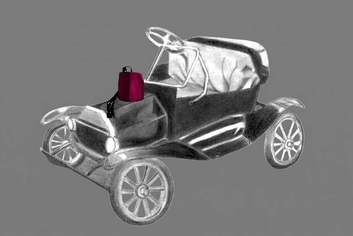 Flivvers/Mini-Lizzies on medium gray