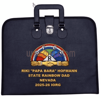 PM and Rainbow Dad Leather Case