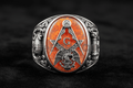 Latino Masonic Ring — The Legend Meets Masonry with G