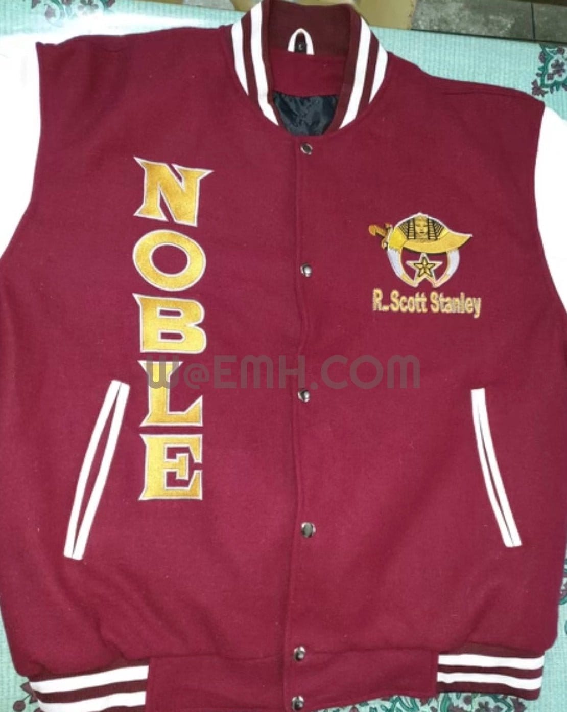 Shriners Noble Letterman Jacket