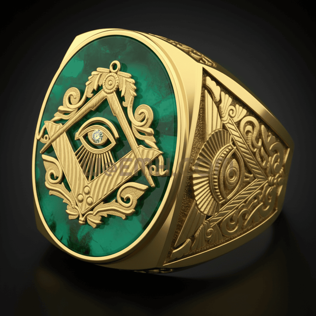 May Flower Ring — 0° Front