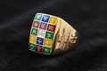 Royal Arch High Priest Ring – Enamel Breastplate