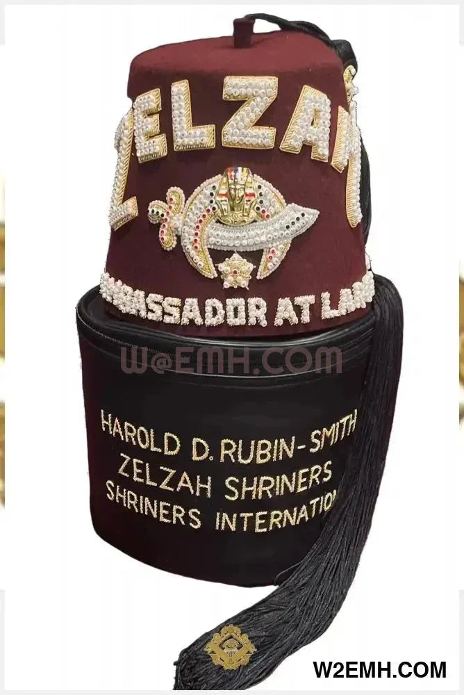 Shriner Duo Jeweled Fez - Fez