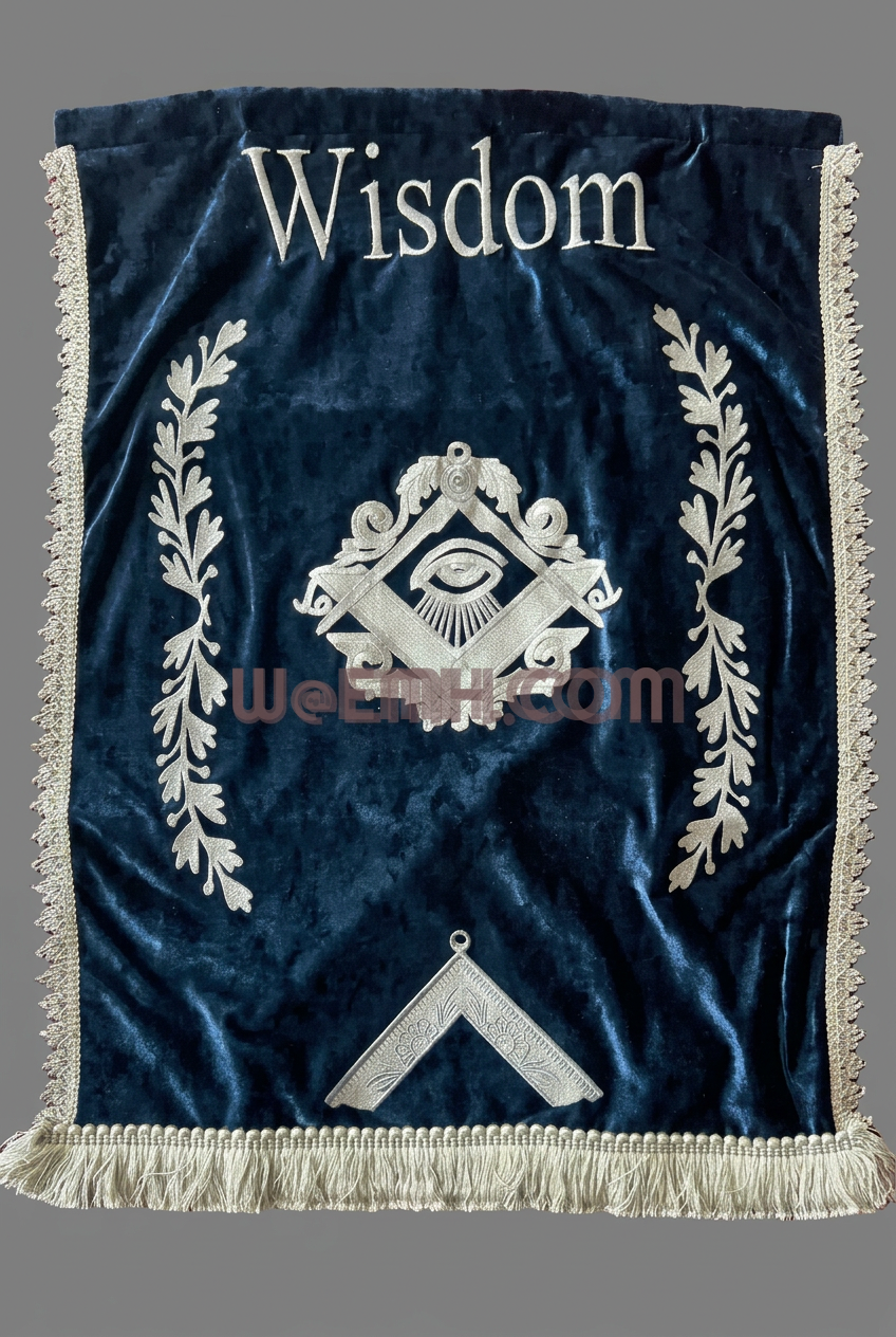 Wisdom station cloth on medium gray